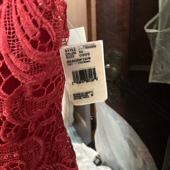 Adrianna Papell new dress size 10 salmon color for women - Picture 7 of 8